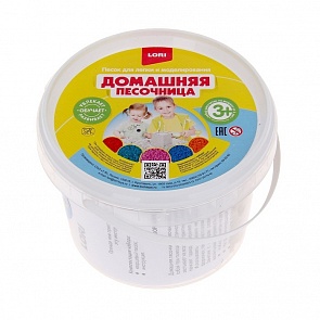 Песочница домашняя - Морской песок 0,7 кг. (Лори, Дп-004)